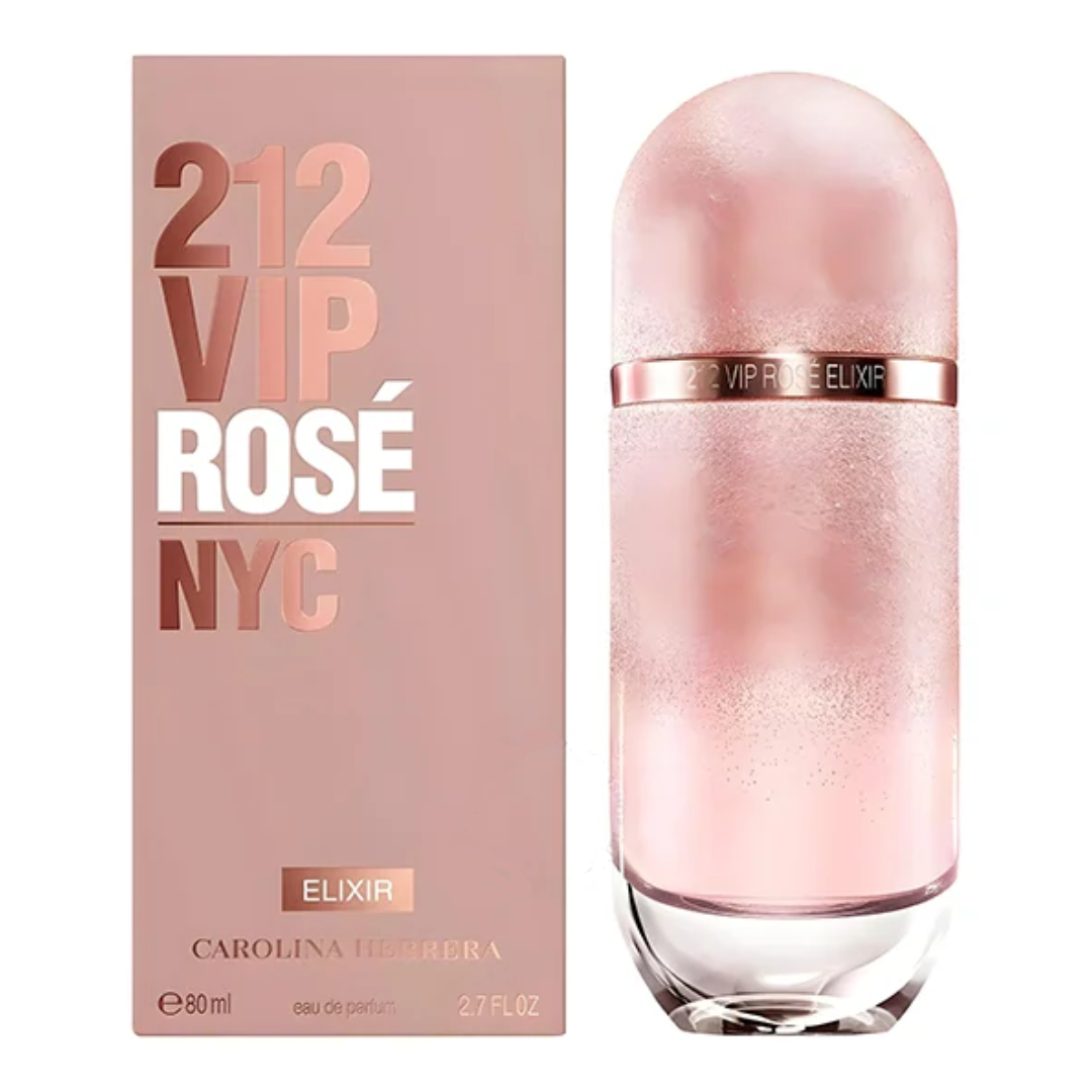 212 Vip Rose Elixir Mujer 80ml Edp Carolina Herrera