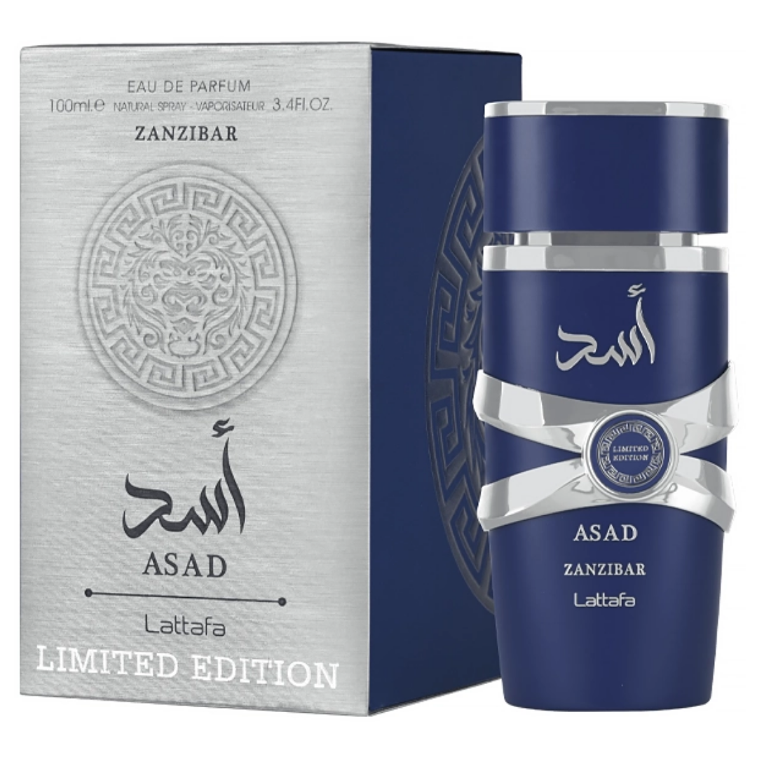 Asad Zanzibar Concentre Edicion Limitada Hombre 100ml Edp Lattafa