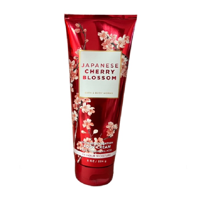 Crema Japanese Cherry Blossom Bath & Body Works 236ml