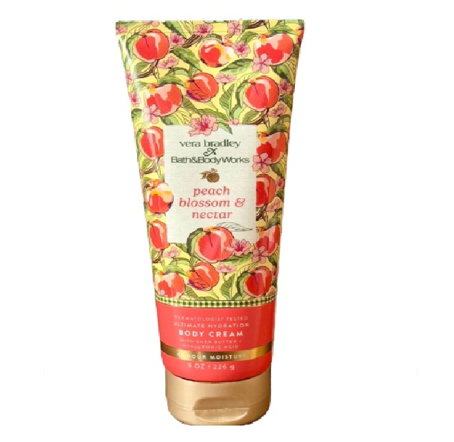 Crema Peach Blossom Nectar Bath & Body Works 236ml