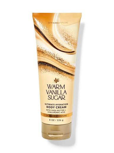 Crema Warm Vanilla Sugar Bath & Body Works 236ml