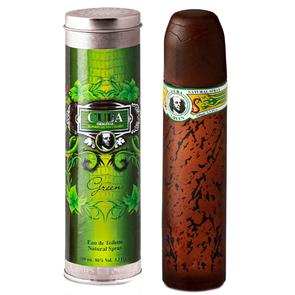 Cuba Green 100ml Hombre Edt Parfums Des Champs