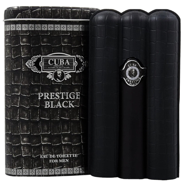 Cuba Prestige Black Hombre 100ml Edt Parfums Des Champs