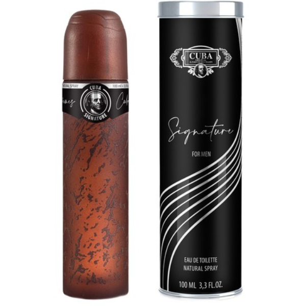 Cuba Signature Hombre 100ml Edt Parfums Des Champs