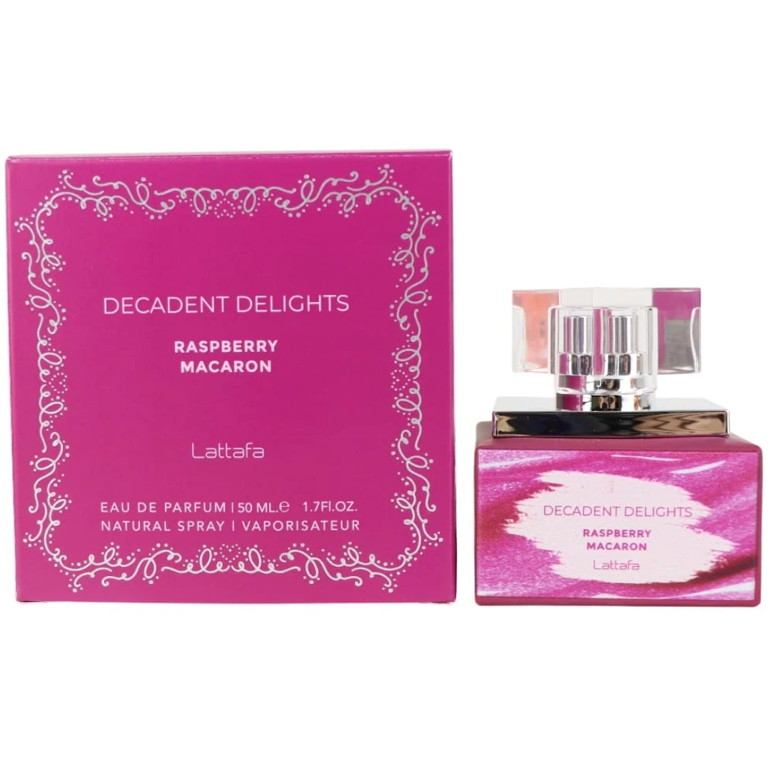 Decadent Delights Raspberry Macaron Unisex 50ml Edp Lattafa