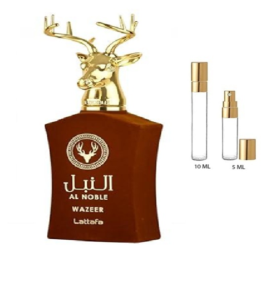 Decant Al Noble Wazeer Cafe Unisex Edp Lattafa · 100 ml