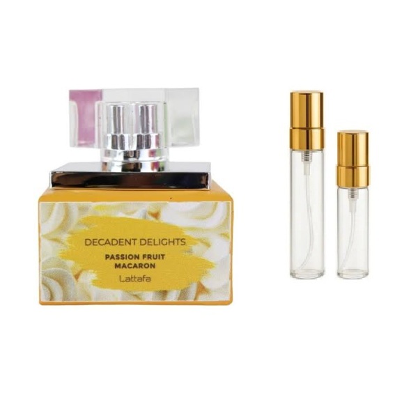 Decant Decadent Delights Passion Fruit Macaron Unisex Edp Lattafa · 5 ml