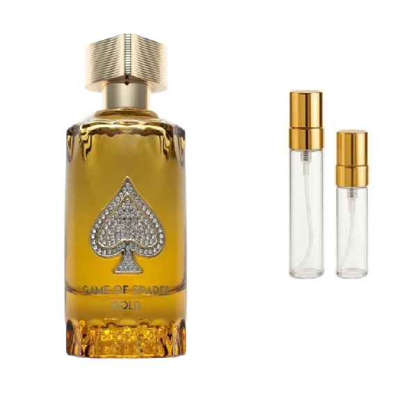 Decant Game Of Spades Gold Perfume Unisex Jo Milano · 10 ml