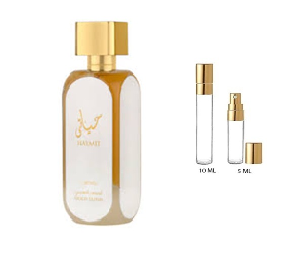 Decant Hayaati Gold Elixir Unisex Edp Lattafa · 100 ml