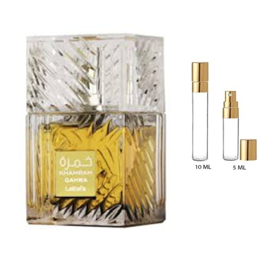 Decant Khamrah Qahwa Unisex Edp Lattafa · 10 ml