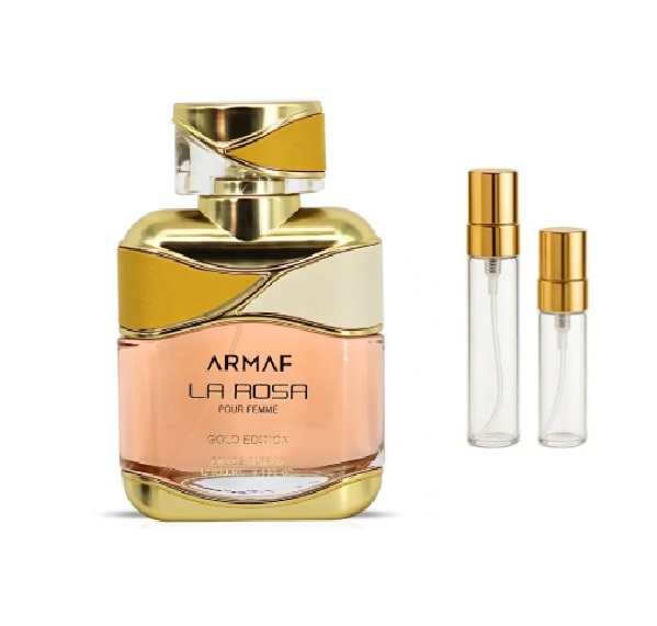 Decant La Rosa Gold Mujer Edp Armaf · 10 ml