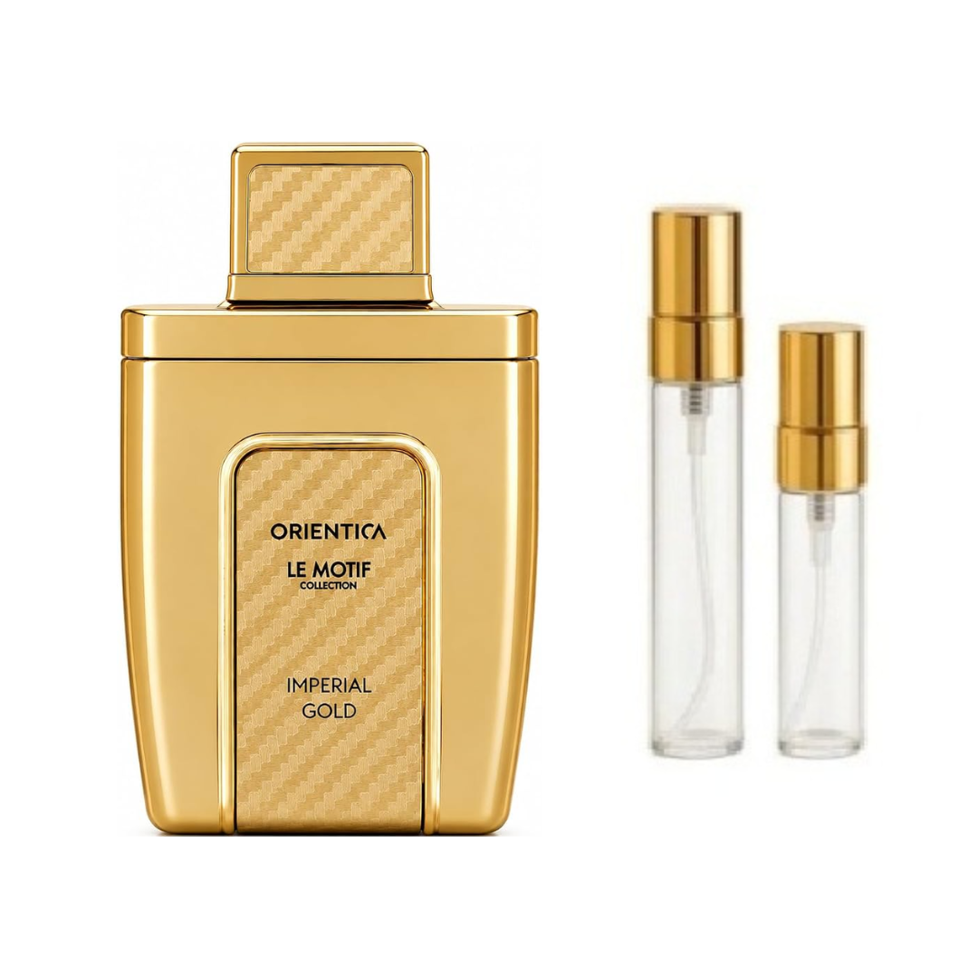 Decant Orientica Le Motif Imperial Gold Hombres Orientica · 100 ml