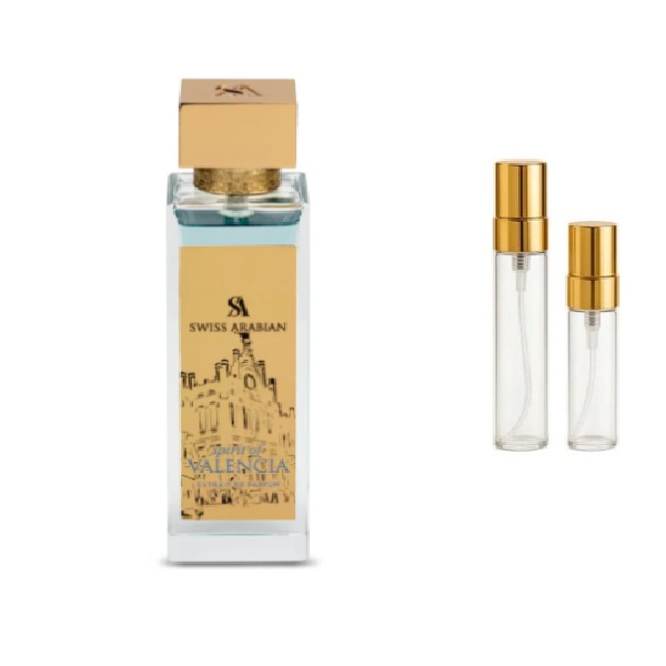 Decant Spirit Of Valencia Unisex Extrait Swiss Arabian · 10 ml