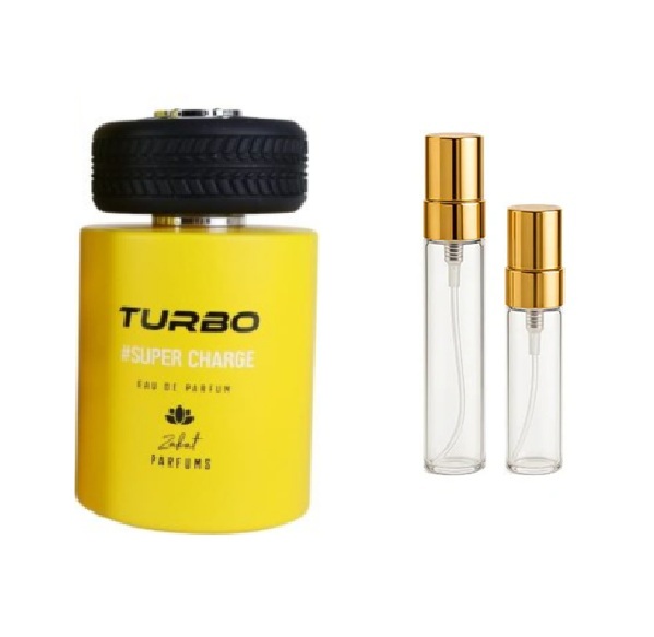 Decant Turbo #super Charge Hombre Edp Zakat · 5 ml