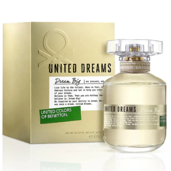Dream Big Dorada Mujer 80ml Edt Benetton