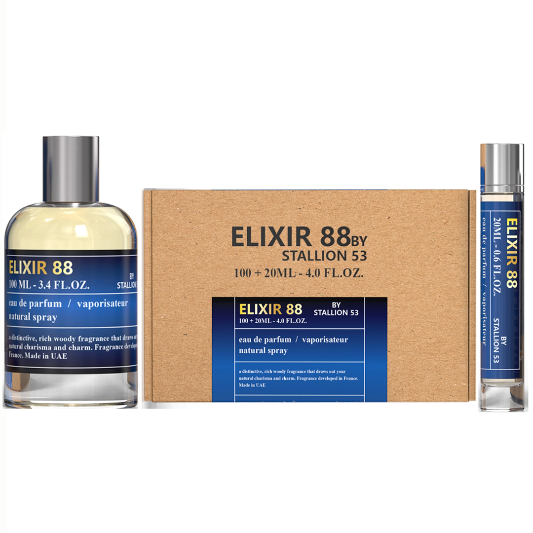Elixir 88 Unisex 2pzs 100ml Edp + 20ml Edp Stallion 53