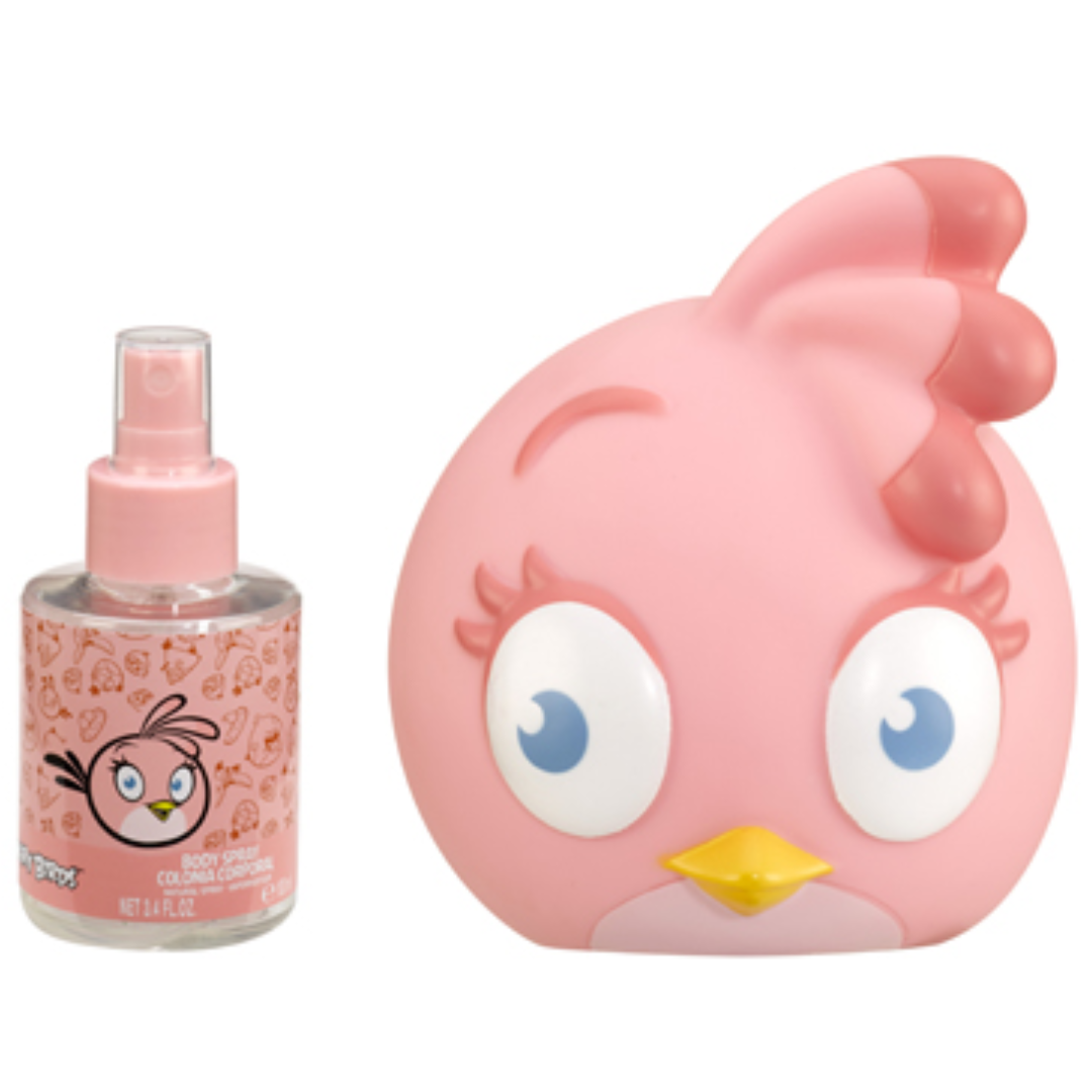 Estuche Angry Bird Niña 2pzs 100ml Edt + Alcancia