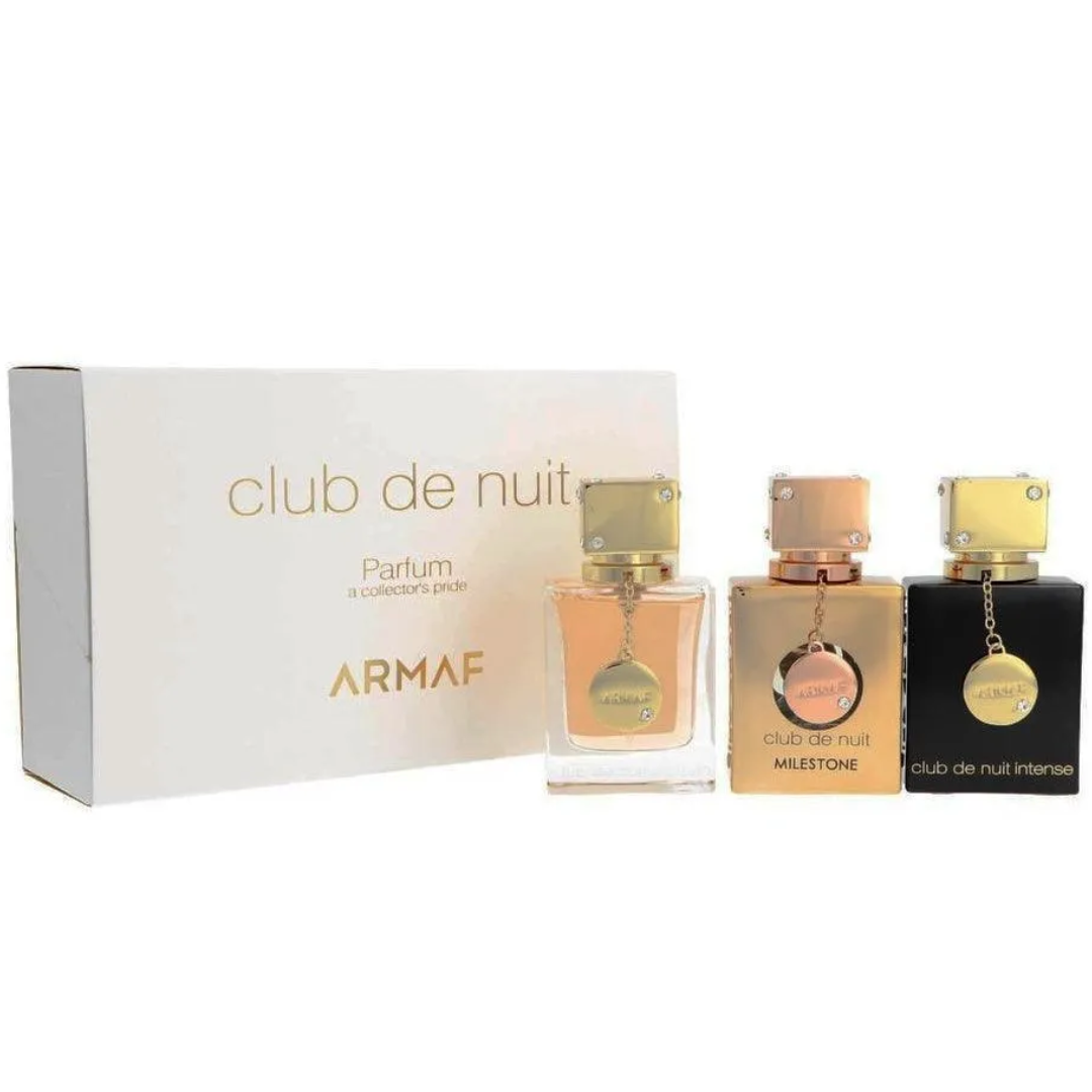 Estuche Armaf Mujer 3pzs Club De Nuit + Milestone + Club De Nuit Intense