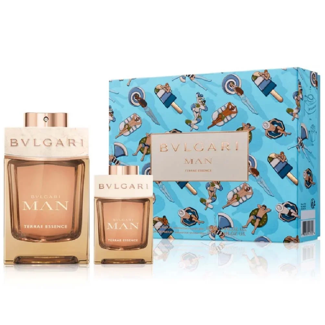 Estuche Bvlgari Bvlgari Man Terrae Essence Hombre 2pzs 100ml Edp + 15ml edp