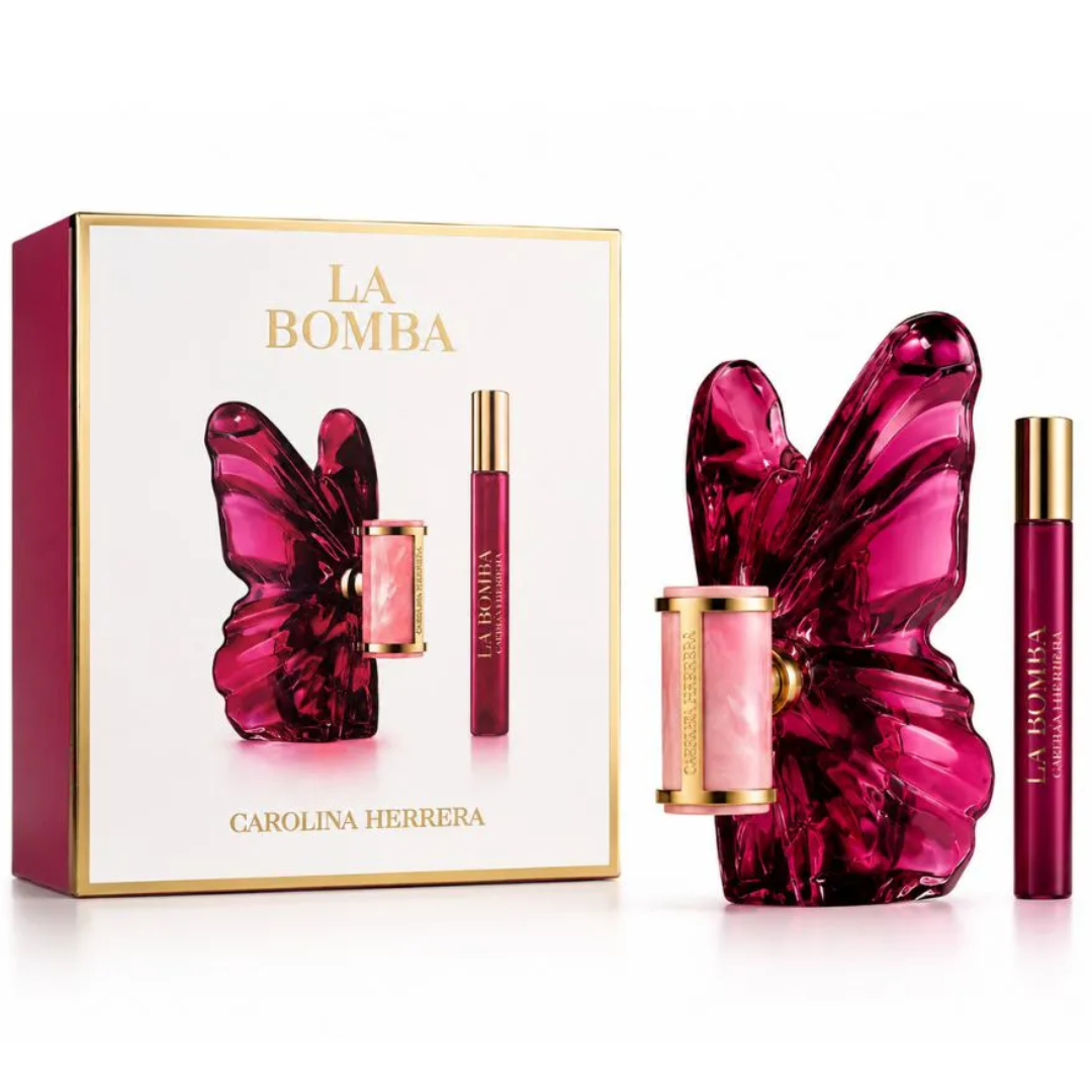 Estuche Carolina Herrera La Bomba Mujer 2pzs 80ml Edp + 10ml edp