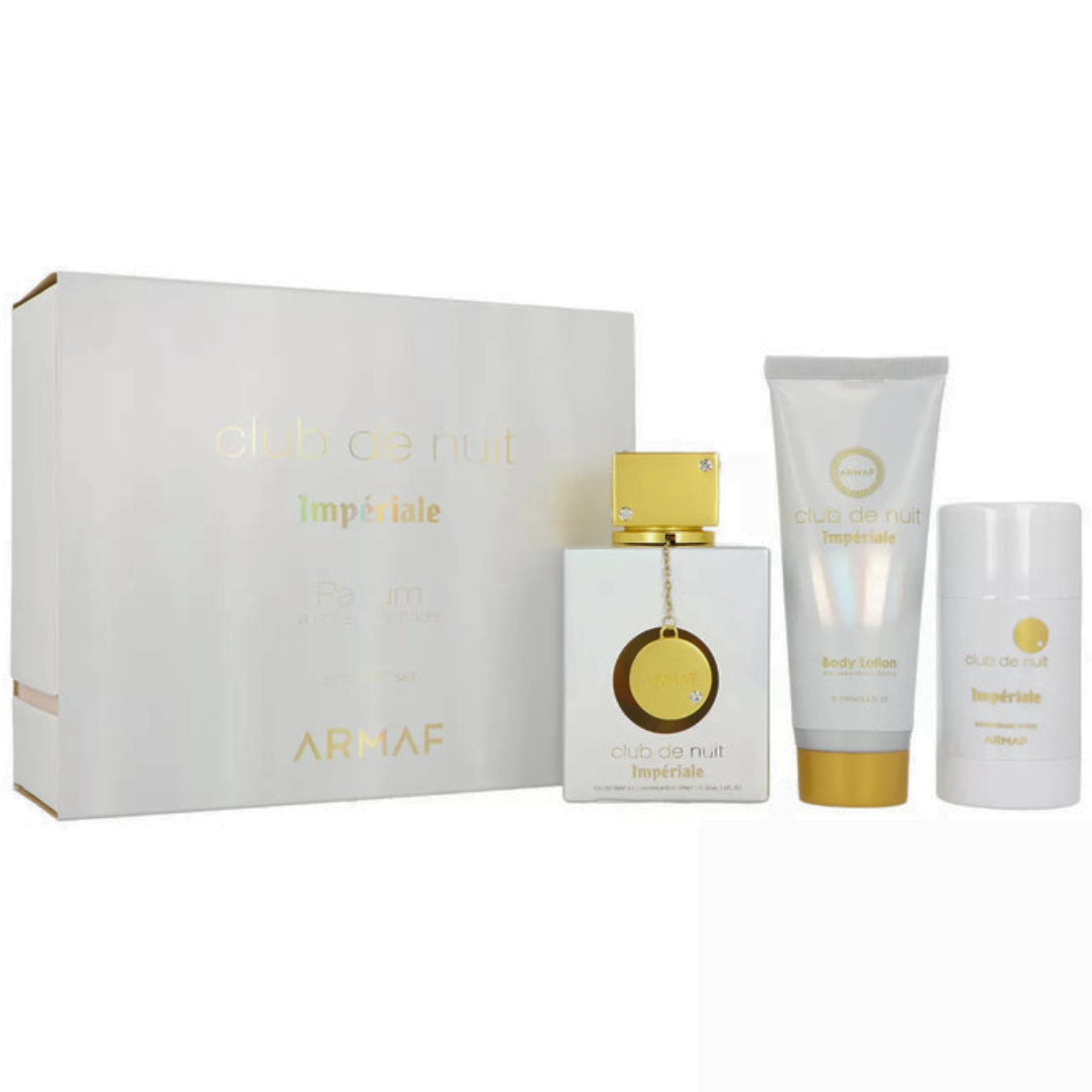 Estuche Club De Nuit Imperiale 3 Piezas 100 Ml + Crema + Desodorante Armaf