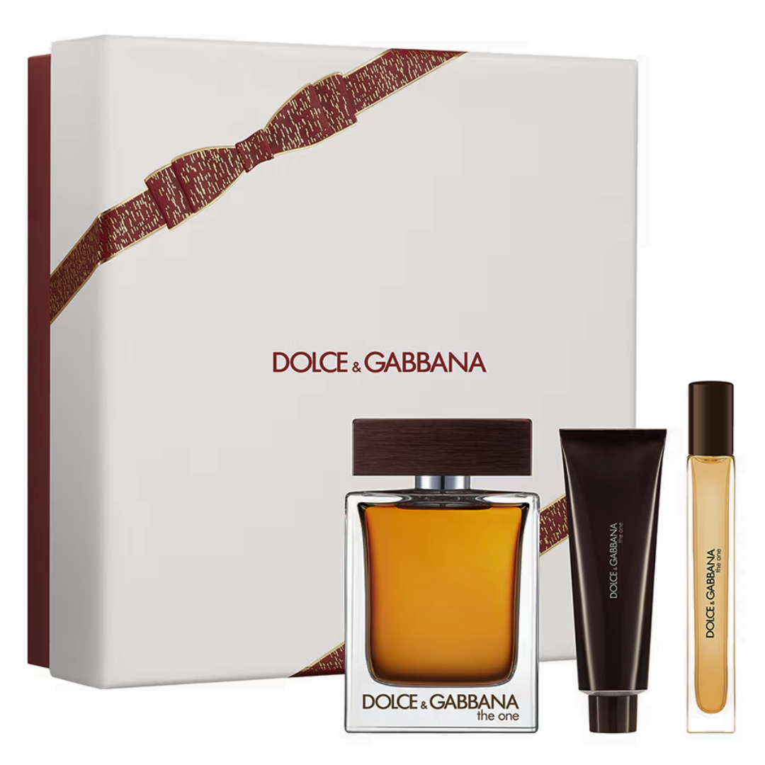 Estuche Dolce & Gabbana The One Hombre 3pzs 75ml Edp + 10ml Edp + Crema