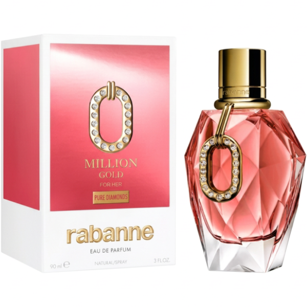 Million Gold Pure Diamonds Mujer 90ml Edp Paco Rabanne