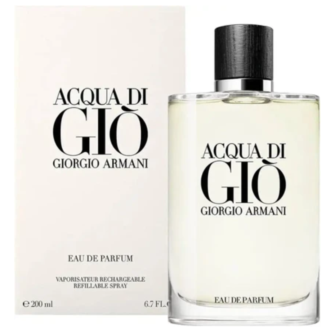 Gio Hombre 200ml Edp Armani - Essenza Perfumes