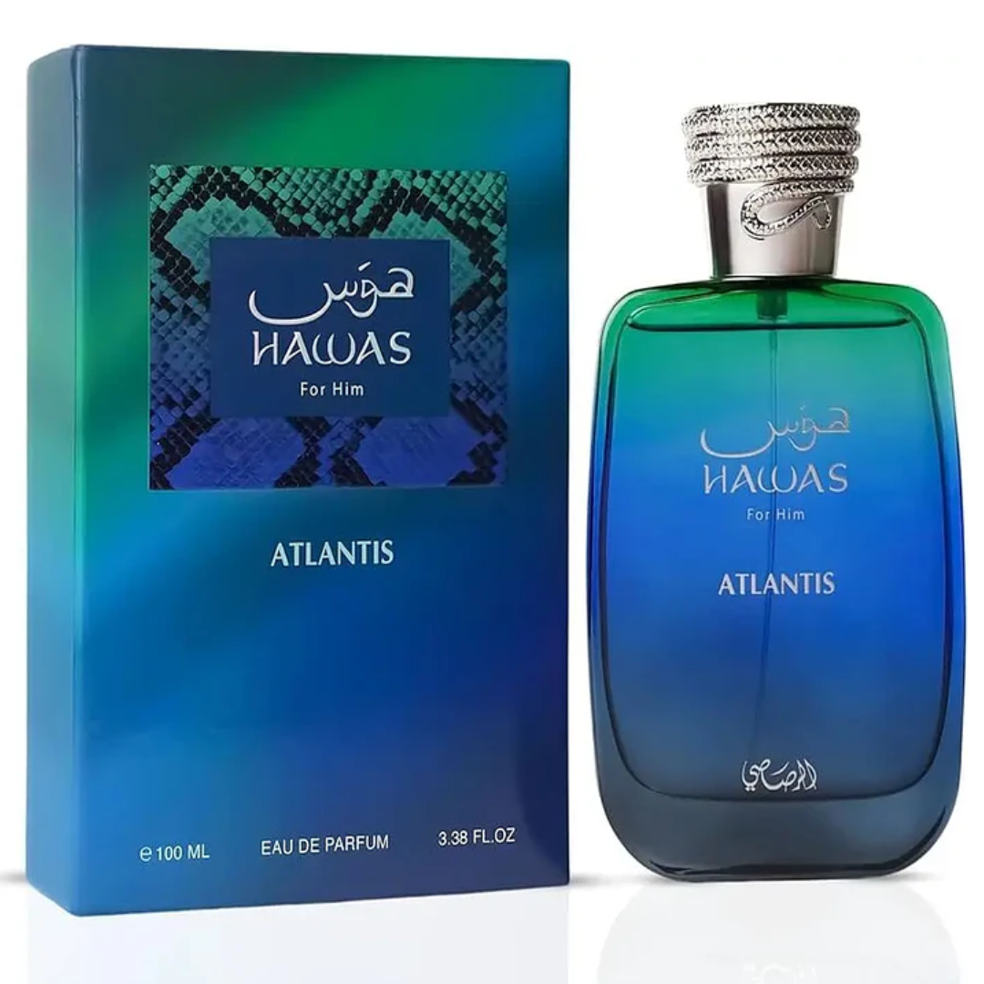 Hawas Atlantis Unisex 100ml Edp Rasasi
