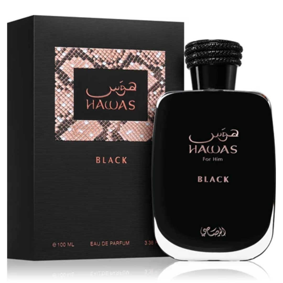 Hawas Black Hombre 100ml Edp Rasasi