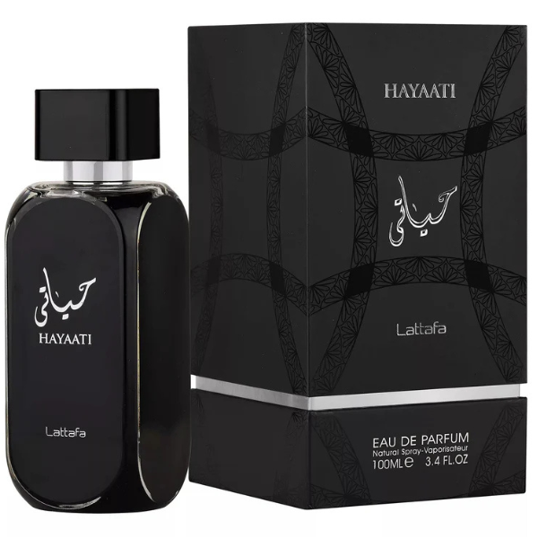 Hayaati Negro Hombre 100ml Edp Lattafa