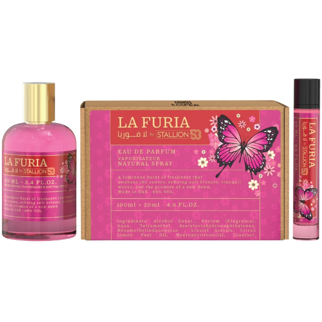 La Furia By Stallion 53 Unisex 100ml Edp + 20 Ml Edp Emper