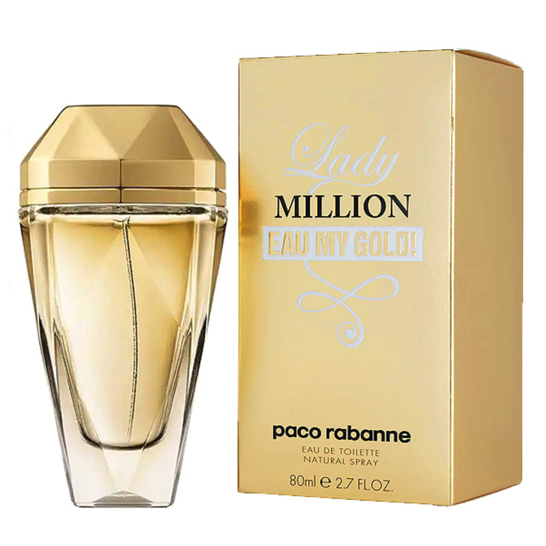 Lady Million Eau My Gold Mujer 80ml Edt Paco Rabanne