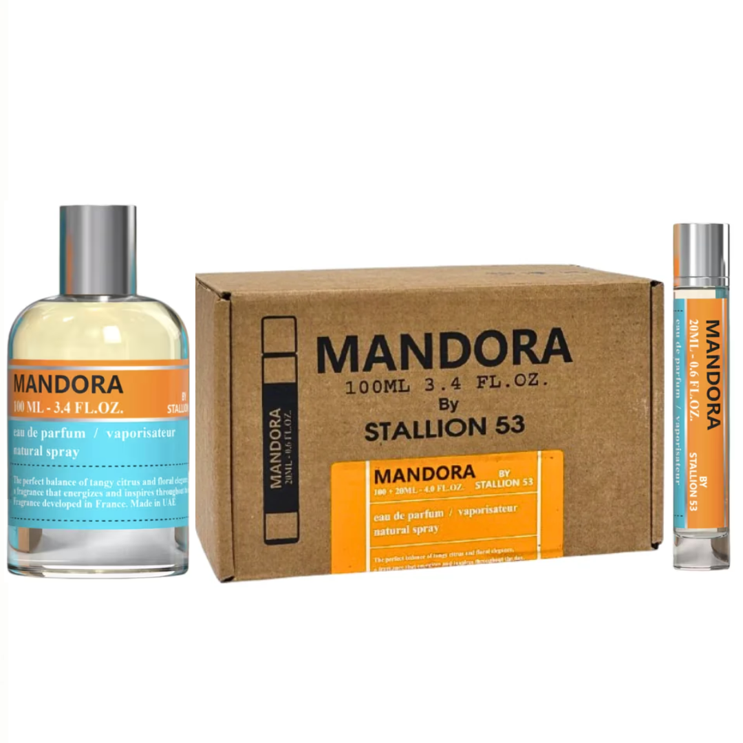 Mandora Unisex 2pzs 100ml Edp + 20ml Edp Stallion 53