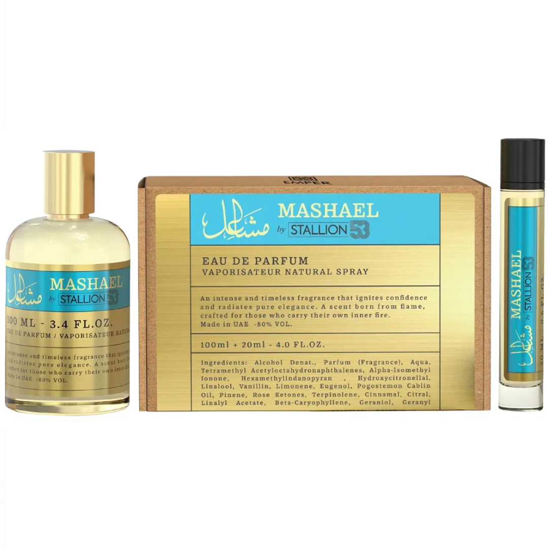 Mashael By Stallion 53 Unisex 100ml Edp + 20 Ml Edp Emper