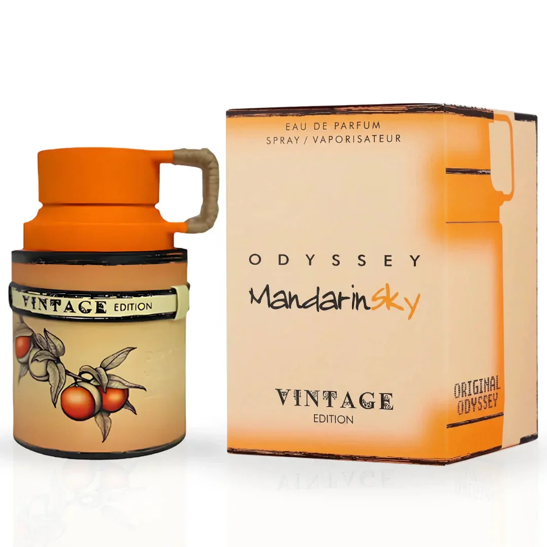 Odyssey Mandarin Sky Vintage Unisex 100ml Edp Armaf