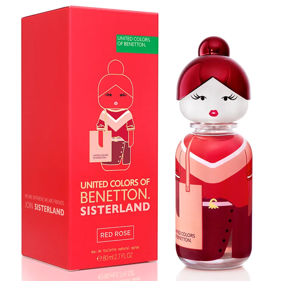 Sisterland Red Rose Mujer 80ml Edt Benetton