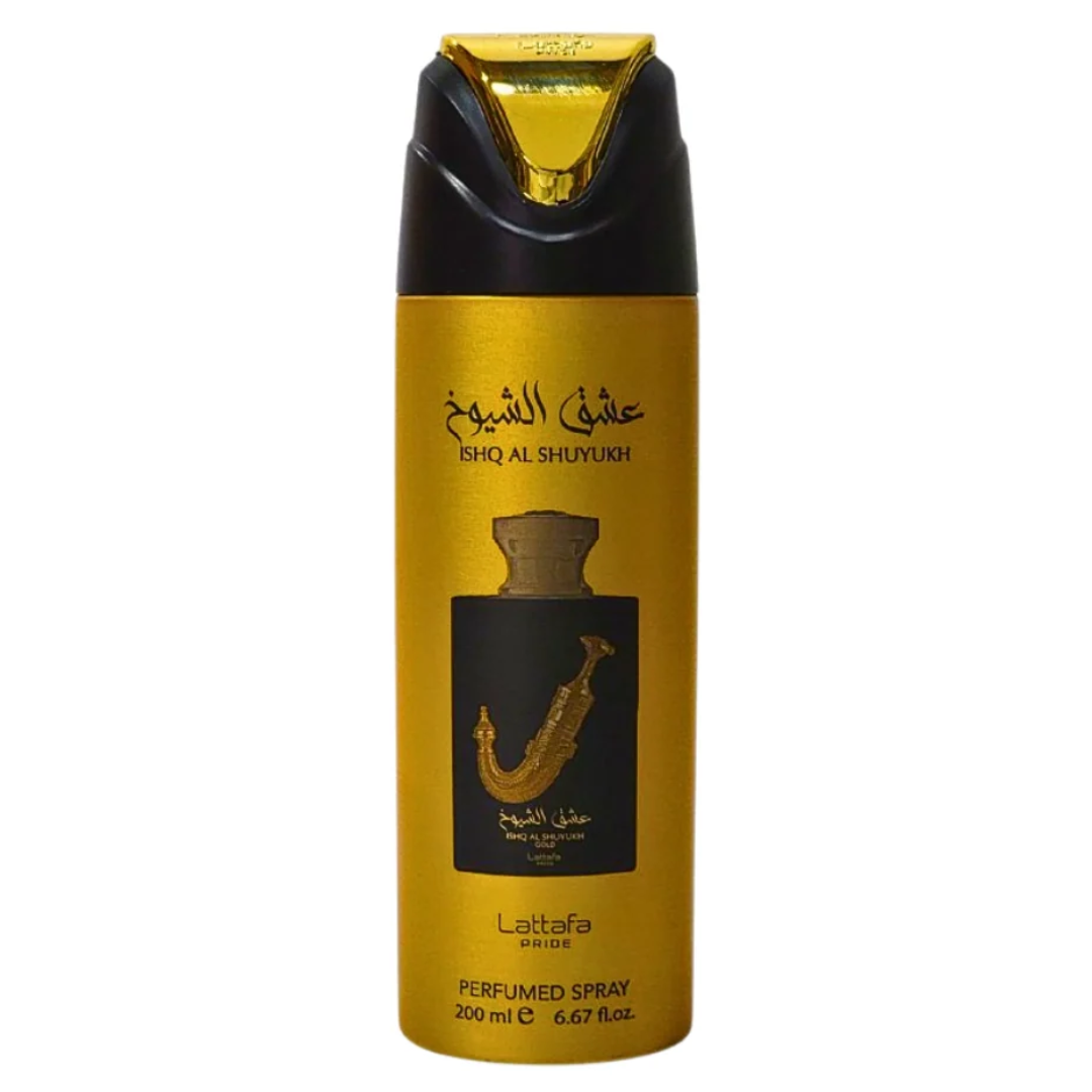 Splash Perfume Lattafa Ishq Al Shuyukh 200ml Unisex