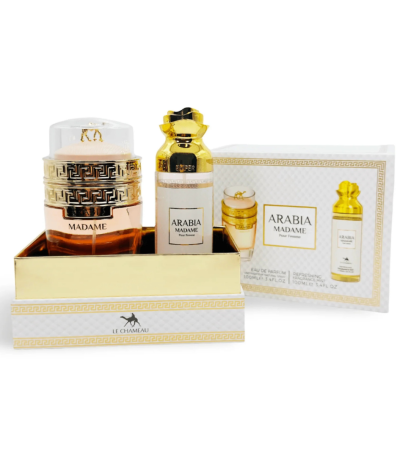 Estuche Le Chameau Arabia Madame Mujer 2pzs 100ml Edp + Splash