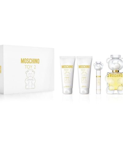 Estuche Moschino Toy 2 Mujer 4pzs 100ml Edp + 10ml Edp + Crema + Gel