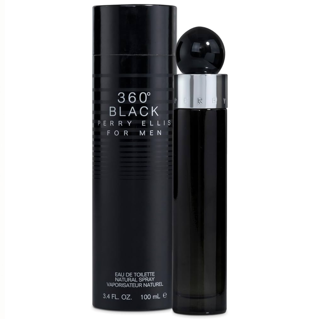 360 Black Hombre 100ml Edt Perry Ellis