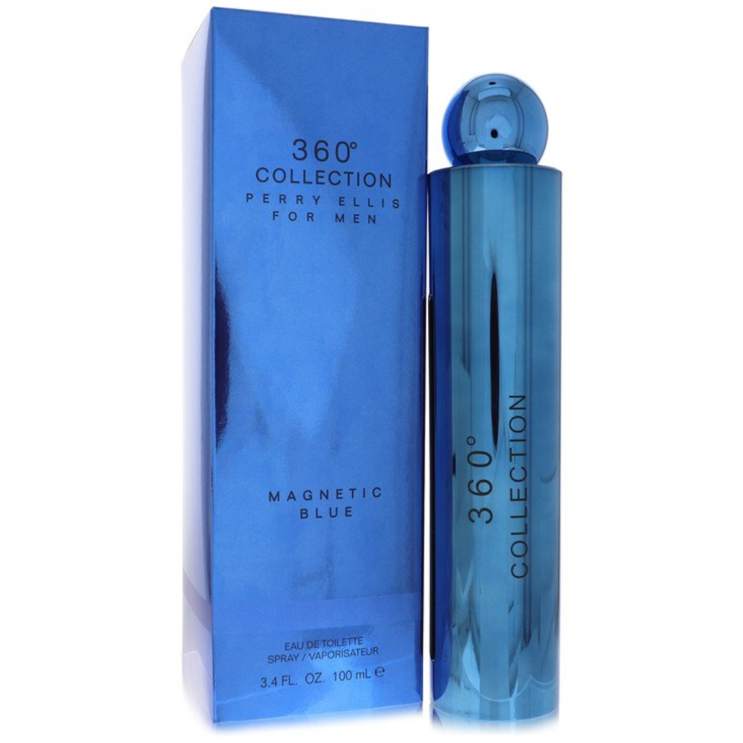 360 Collection Magnetic Blue Hombre 100ml Edt Perry Ellis