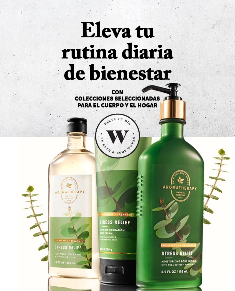 Aromaterapia Bath & Body Works Gran Variedad