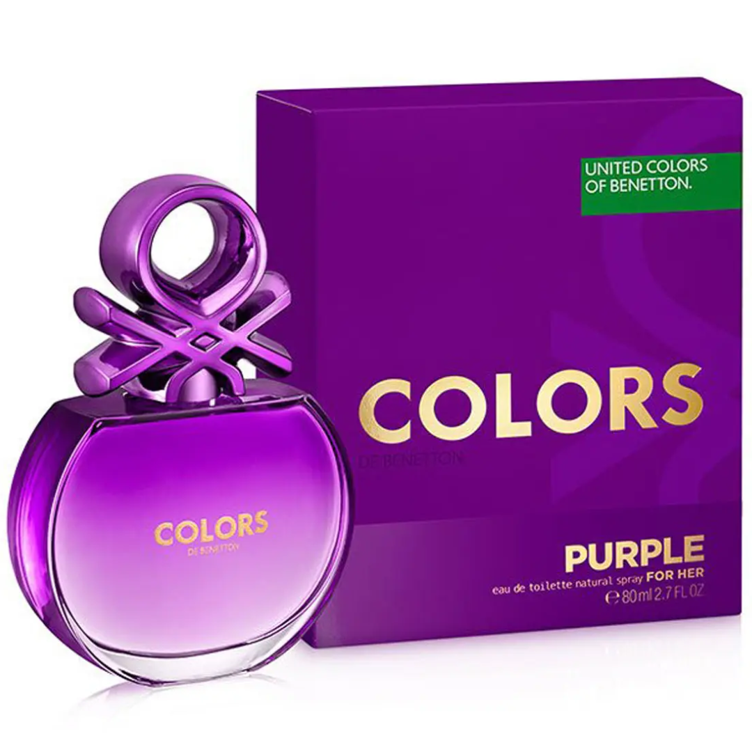 Colors Purple Mujer 80ml Edt Benetton