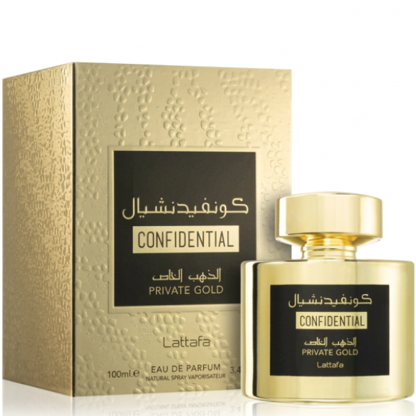 Confidential Private Gold 100ml Edp Lattafa