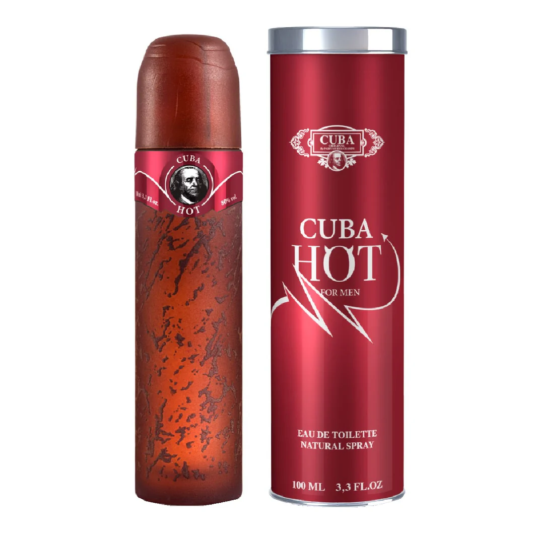 Cuba Hot Hombre 100ml Edt Perfums Des Champs