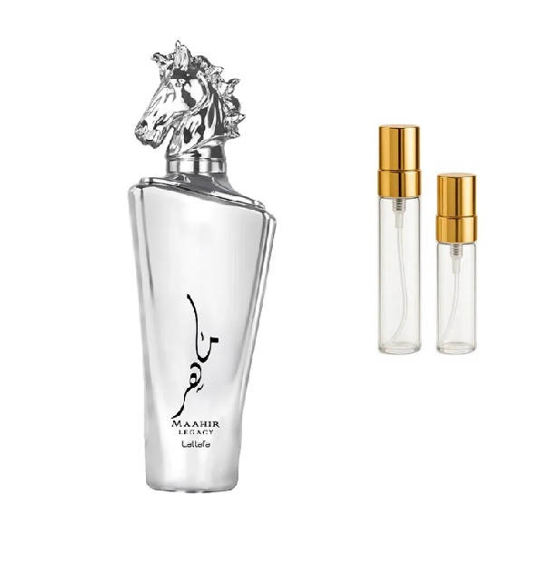Decant Maahir Legacy Silver Hombre Edp Lattafa · 100 ml