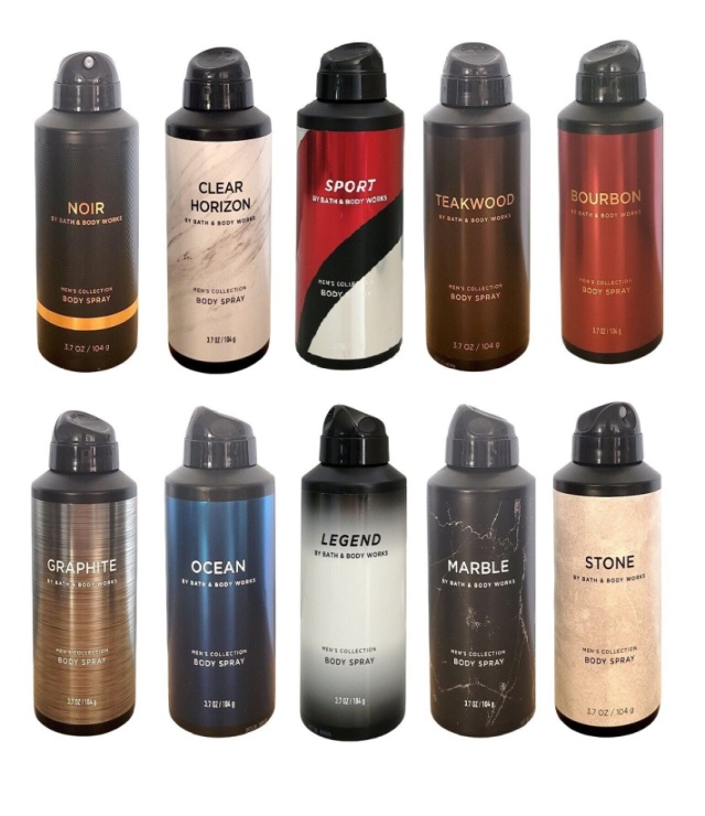Desodorante Hombre Bath & Body Works 3.7onz. Variedad De Fragancias