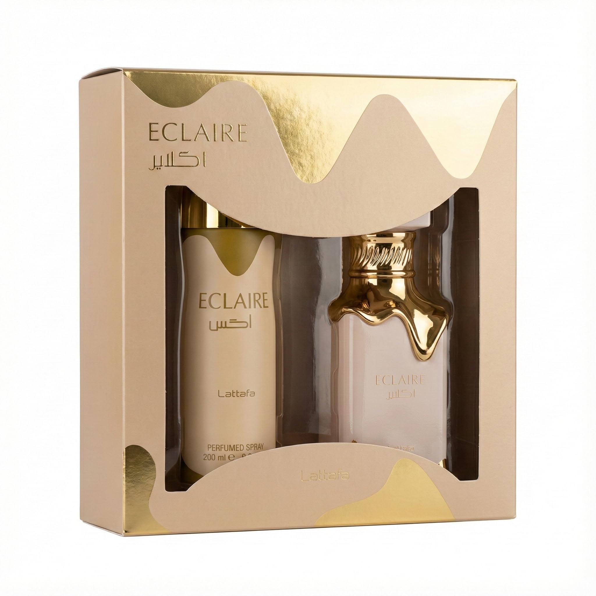 Estuche Lattafa Eclaire 2pzs Unisex 100ml Edp + Splash