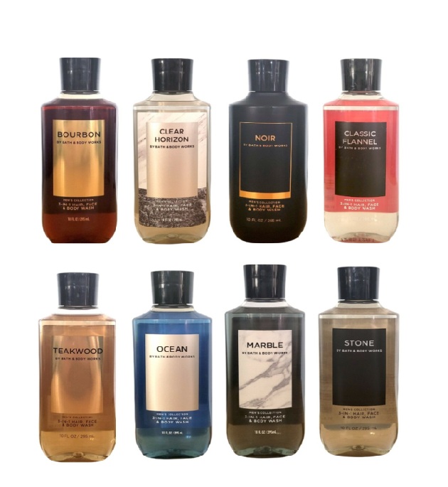 Gel De Baño Hombre Bath & Body Works 295ml Variedad De Fragancias